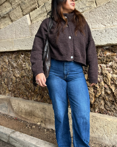 Lucien, le boxy cardigan