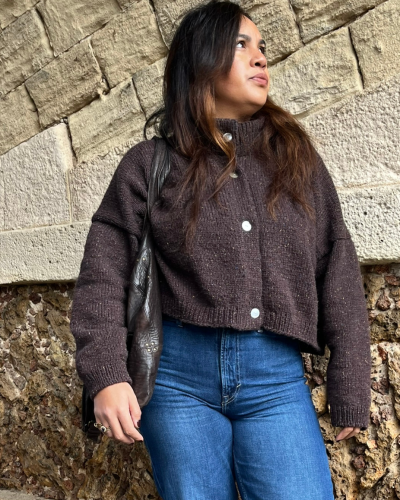 Lucien, le boxy cardigan